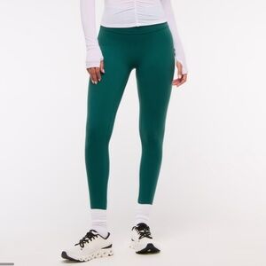 YPB studioFLEX 7/8-Length Legging, green, size small